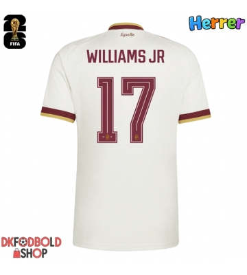 Spanien Nico Williams #17 Udebanetrøje VM 2026 Kort ærmer